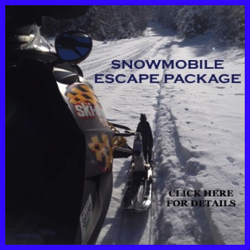 Snowmobile Escape Packages at Tall Timber